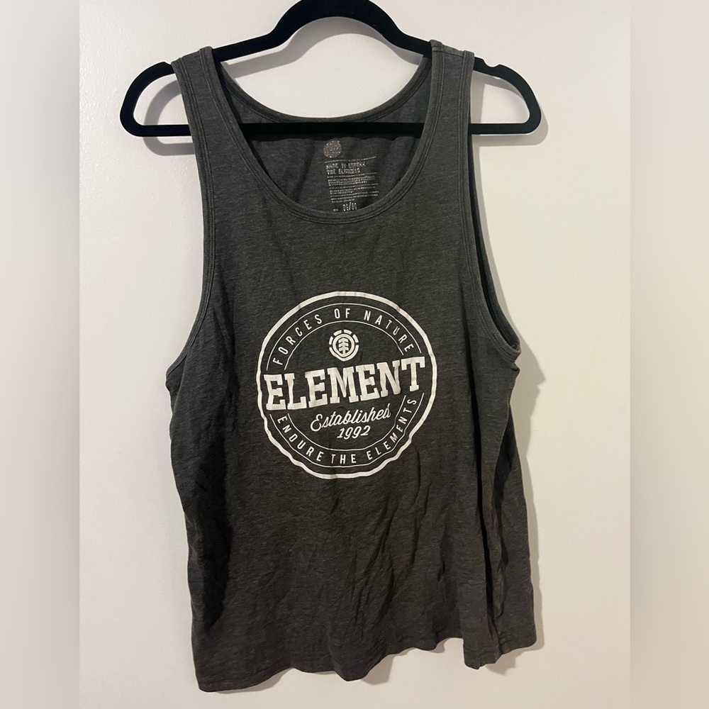 Element Men’s Gray Tank Top